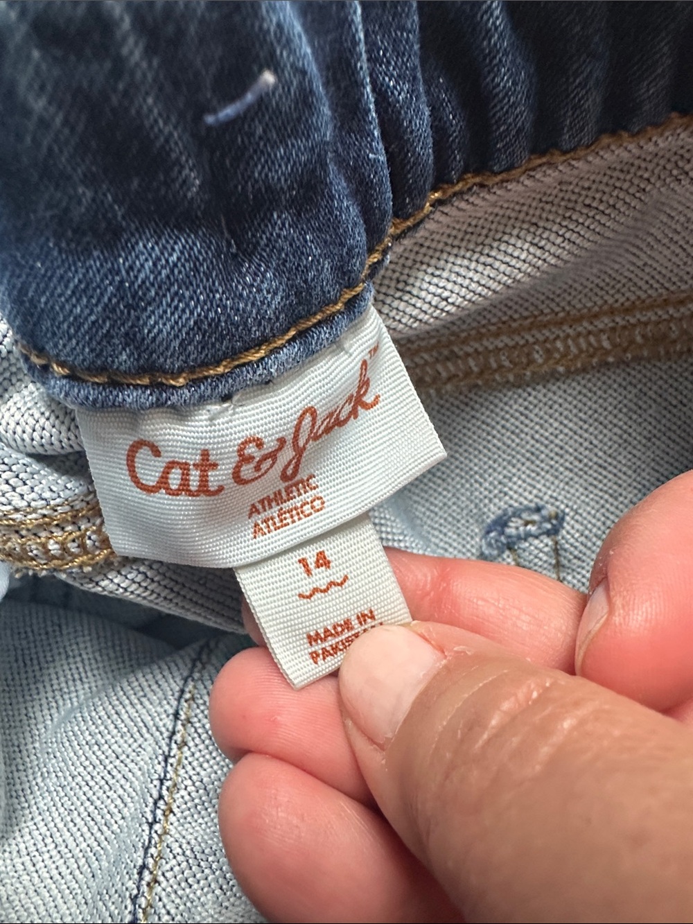 Puma, Cat&Jack, Caters  Kids Jogger Sweatpants, stretch Jeans bundle sz 14 - Picture 4 of 4